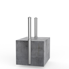 (67") PG&E Removable Bollard (With #021882 Cap) Galv. SCH 40