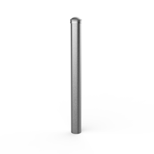 PG&E Permanent Bollard (With #021882 Cap) Galv. SCH 40