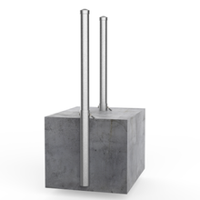 MID Removable Bollard (With #021882 Cap) Galv. SCH 40