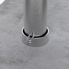 6" X 7' Removable Bollard (No Cap)  W/ 8" Sleeve All Galvanized
