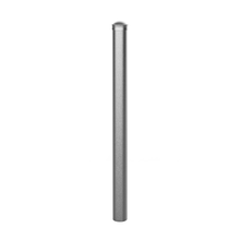 4" X 5' (W/Cap) Galvanized Bollard