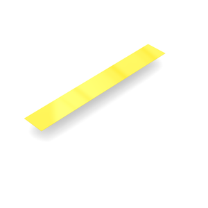 2" Authorized Reflective Tape (Yellow)