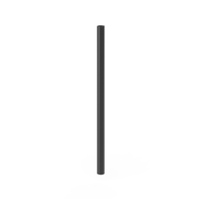 Black Steel Pipe 4"x 7' (No Cap)